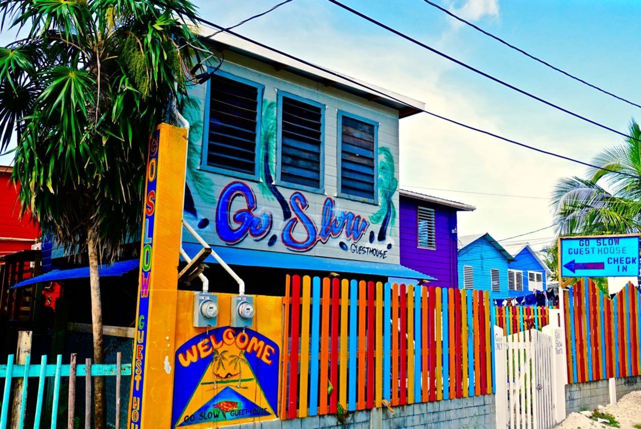 Go Slow Guesthouse Caye Caulker Exterior foto